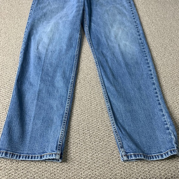 Levi's 550 Mens Jeans Size 38X32 Blue Medium Wash Denim Straight Leg Pockets - Picture 3 of 10